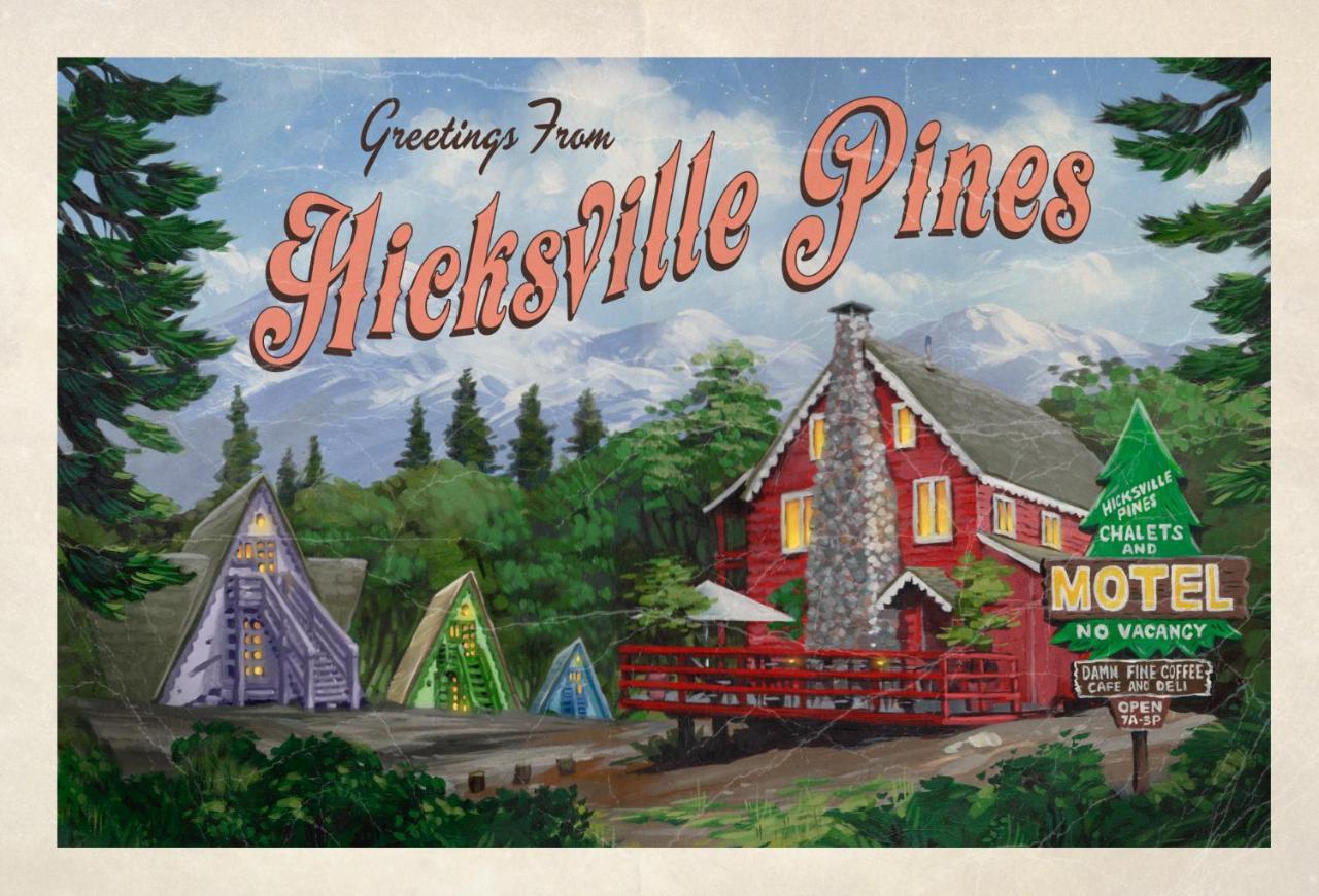 Hicksville Pines Chalets & Motel 아이딜와일드 외부 사진